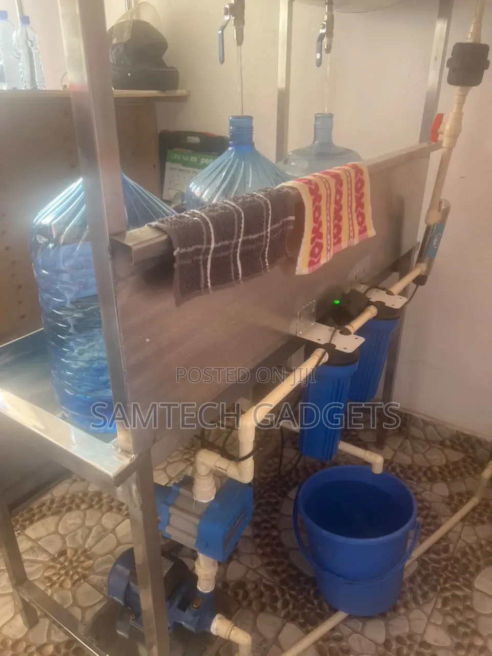 3 Taps Water Refilling Station