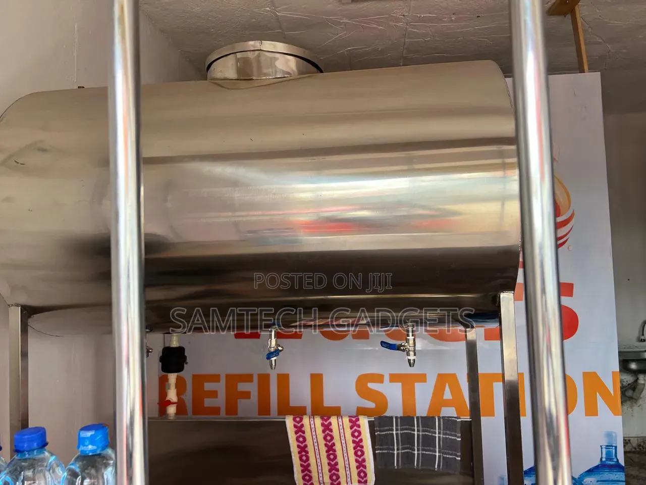 3 Taps Water Refilling Station