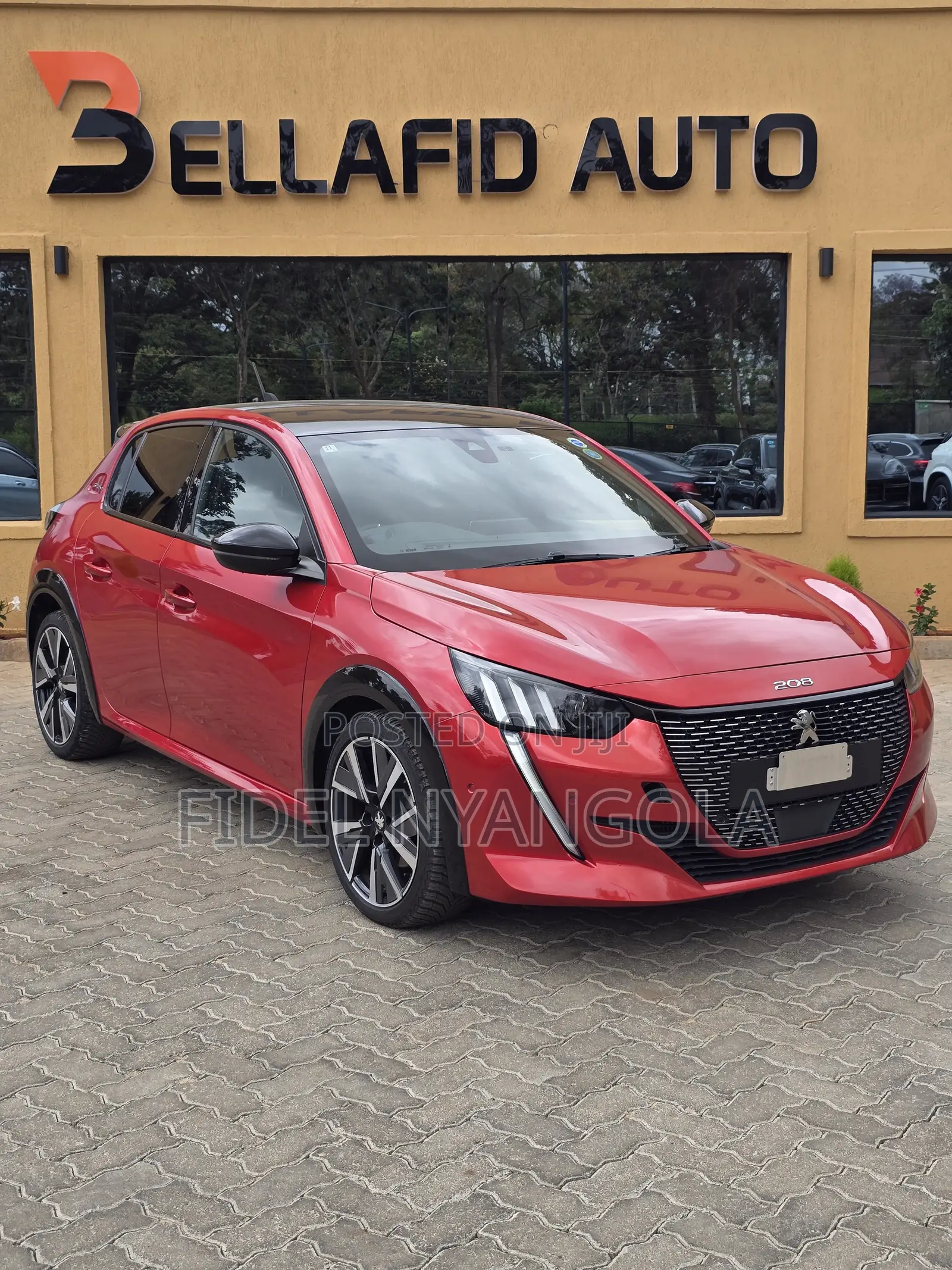 Peugeot 208 2020 Red