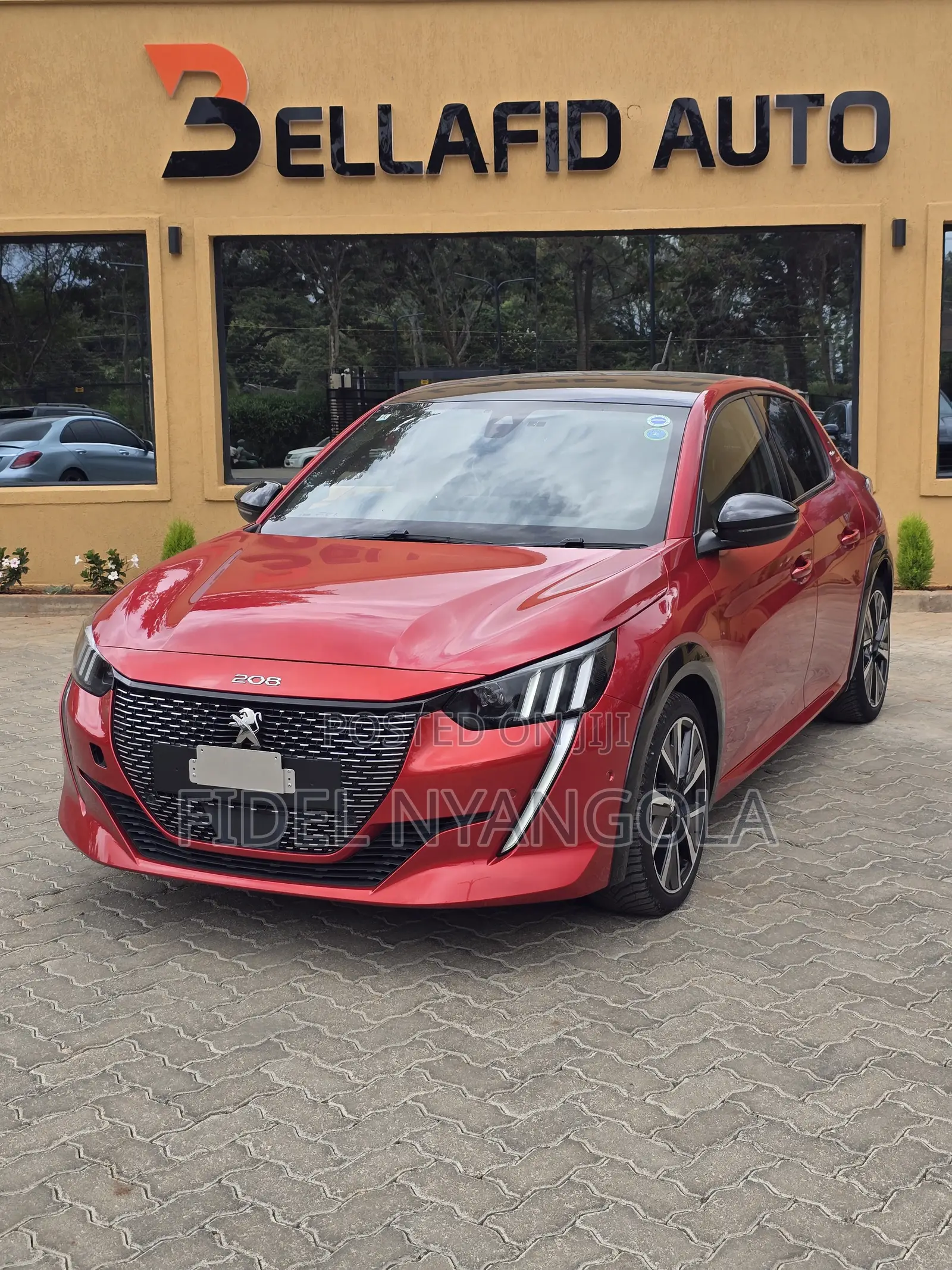 Peugeot 208 2020 Red