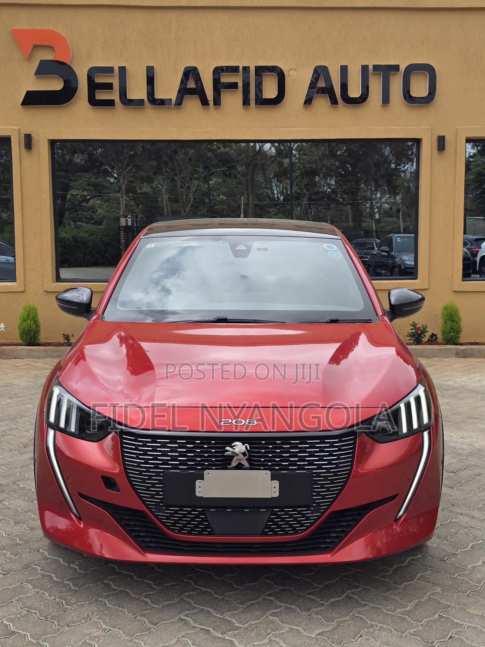 Peugeot 208 2020 Red