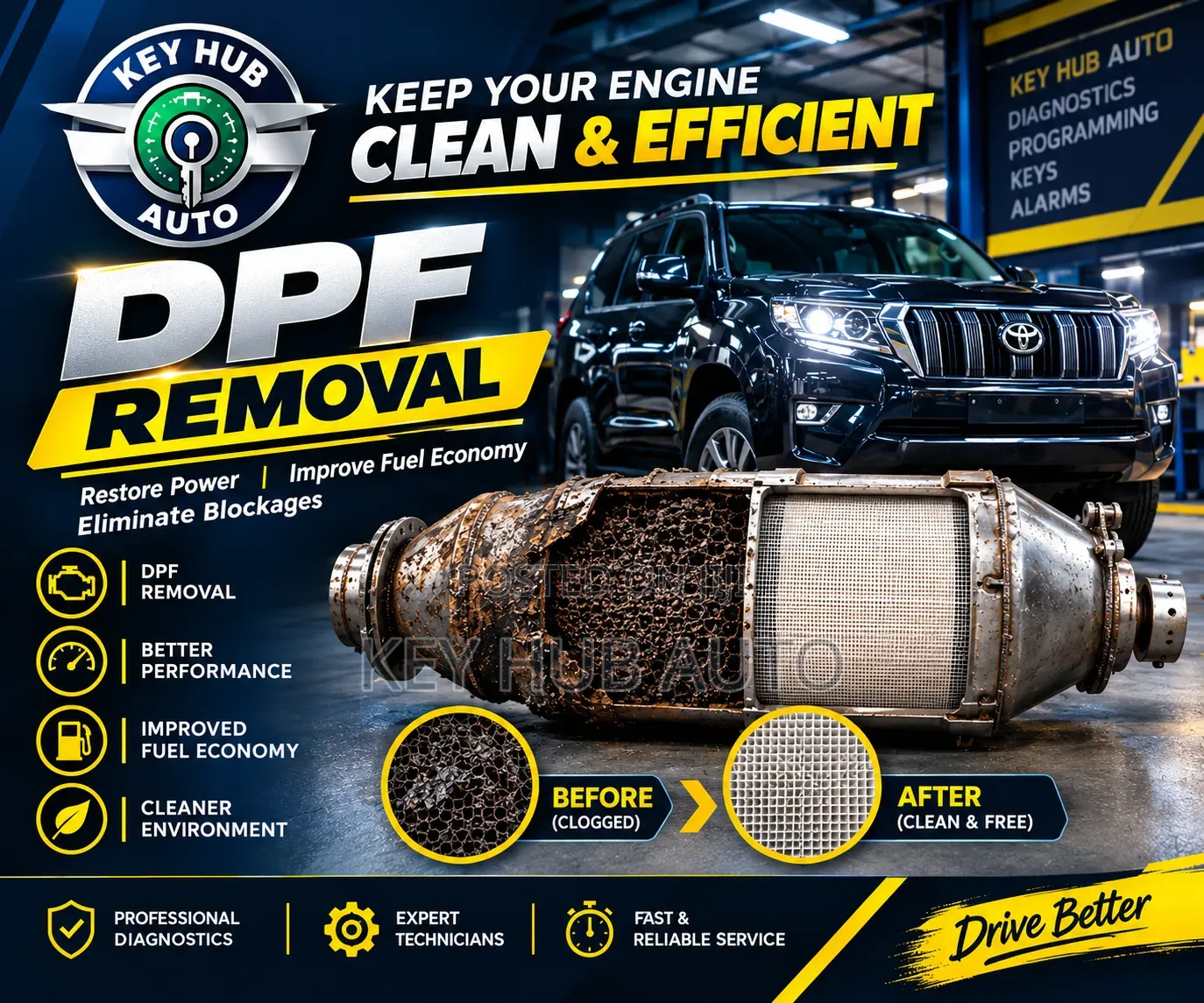Blocked DPF Regeneration Solutions