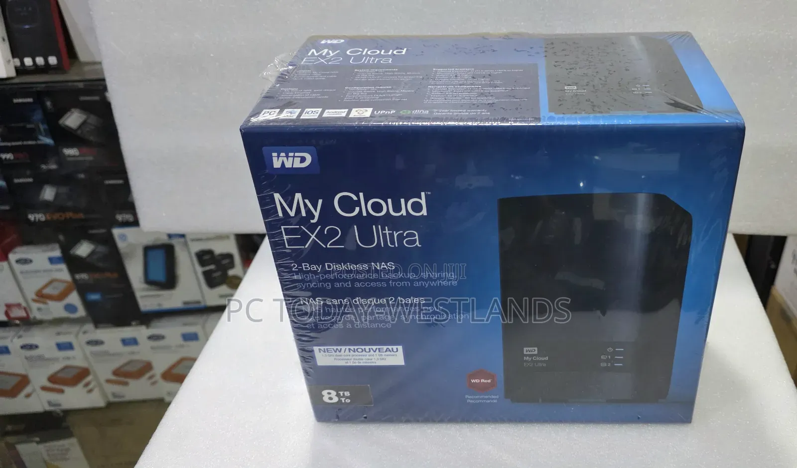 Western Digital (Wd )My Cloud Expert Series 8tb Ex2 Ultra 2-Bay Nas