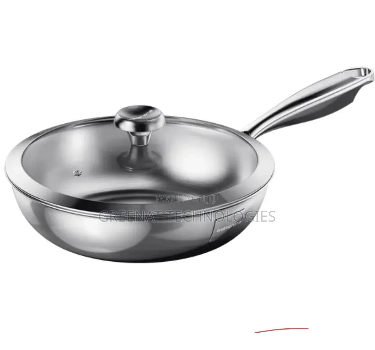 Oraimo Home ChefFlare Stainless Steel Deep Fry Pan ArgentGleam Series