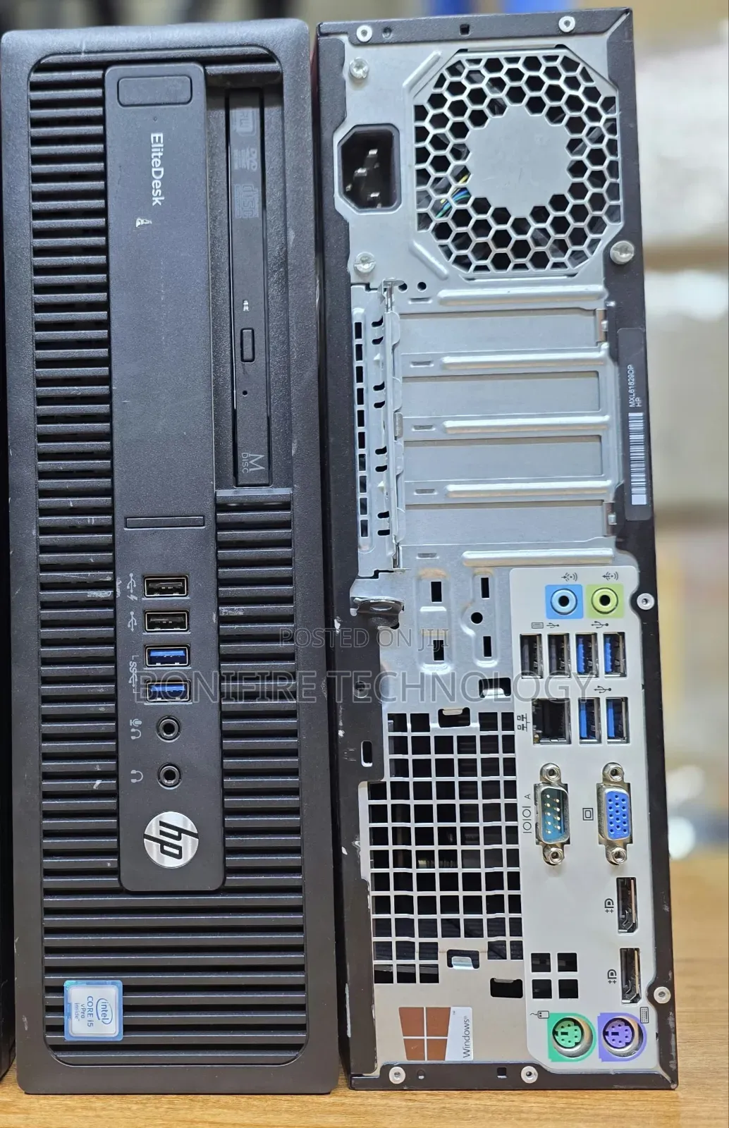 Desktop Computer HP EliteDesk 800 8GB Intel Core i5 HDD 500GB