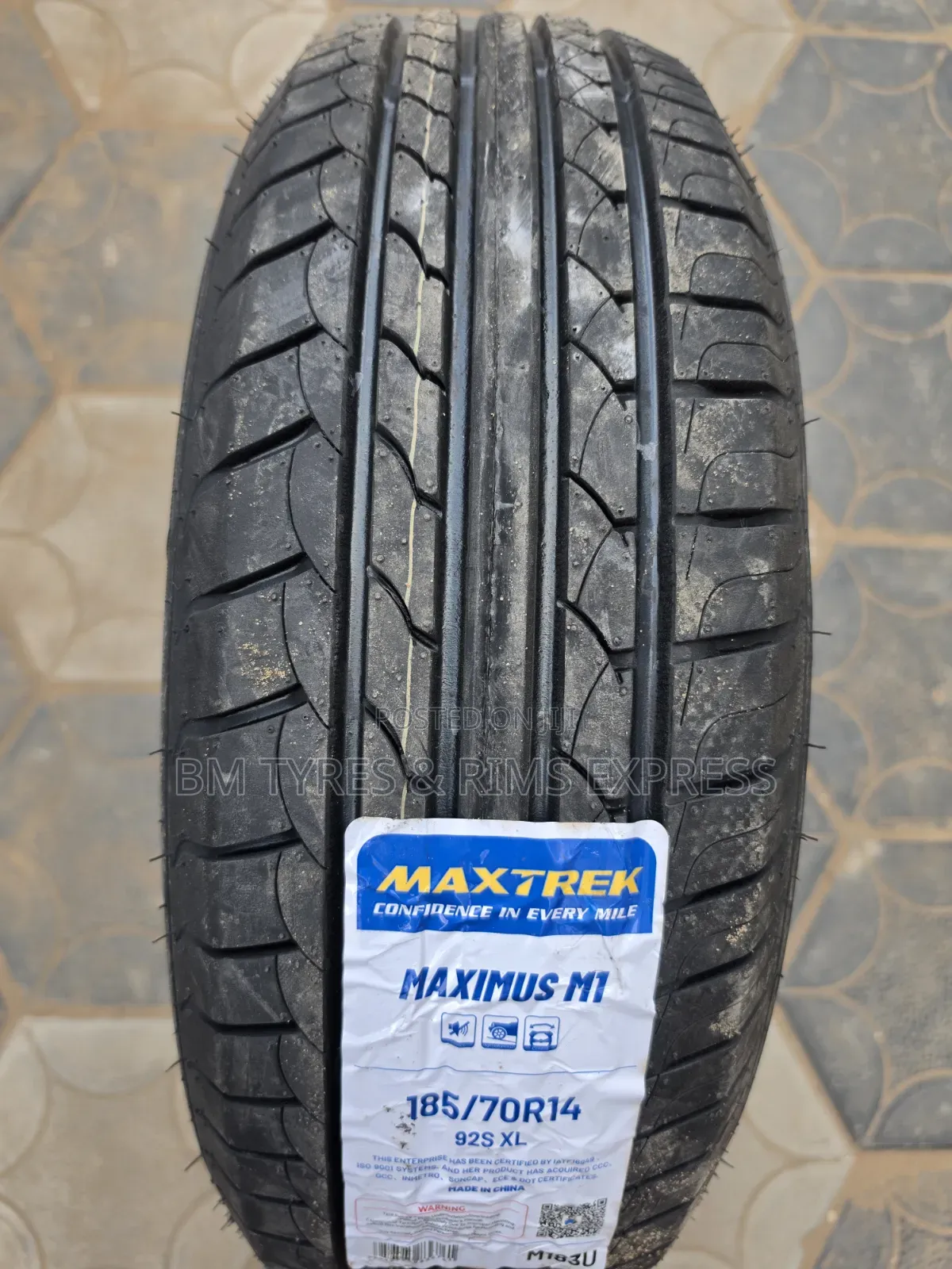 185 /70 R14 Maxtrek Tires