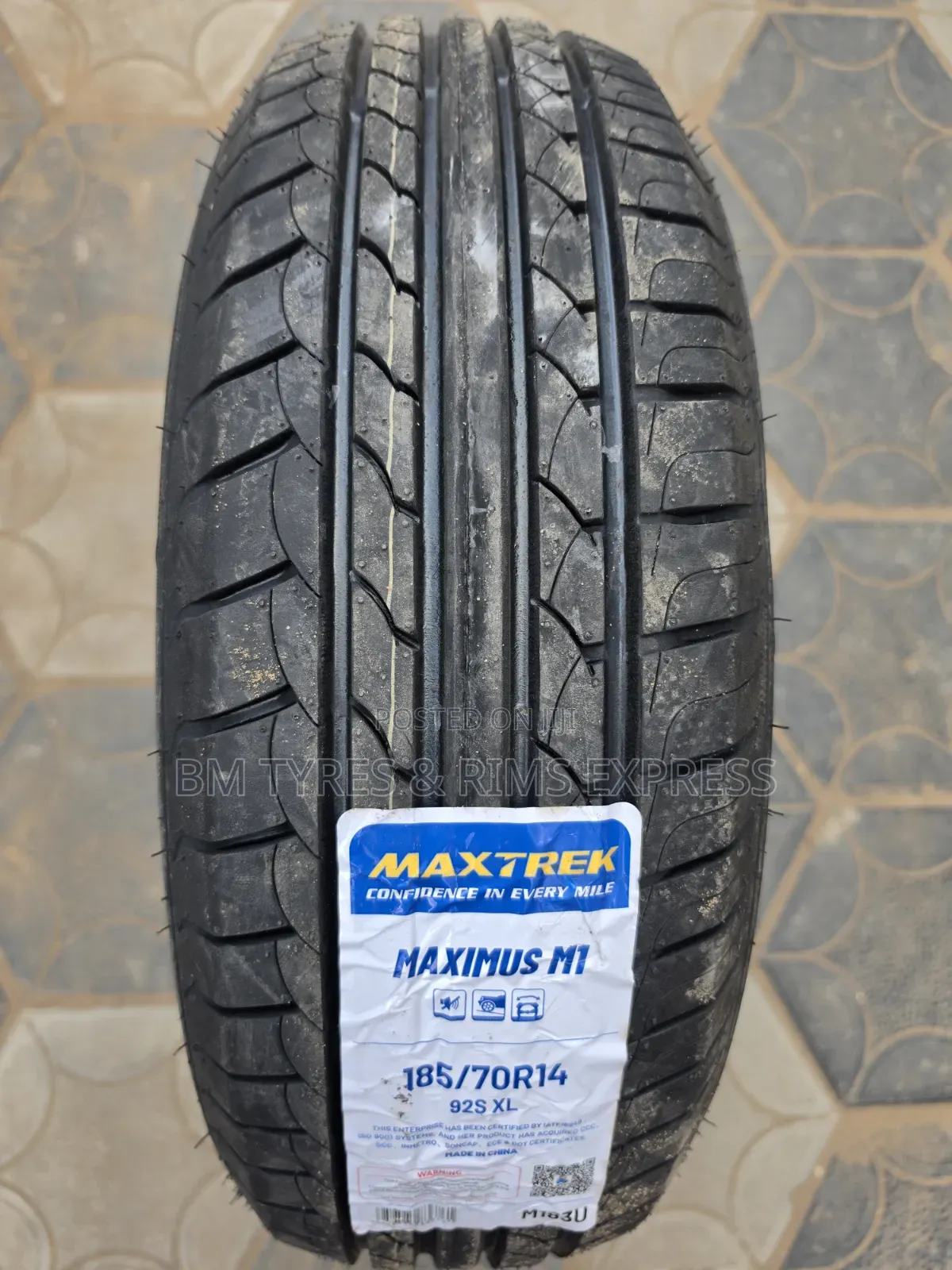 185 /70 R14 Maxtrek Tires