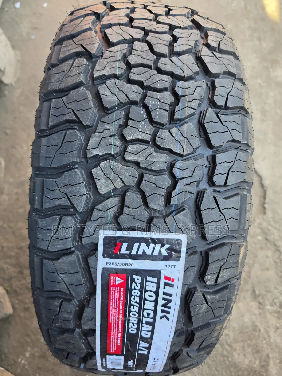 265 /50 R20 Ilink Tires( All Terrain)