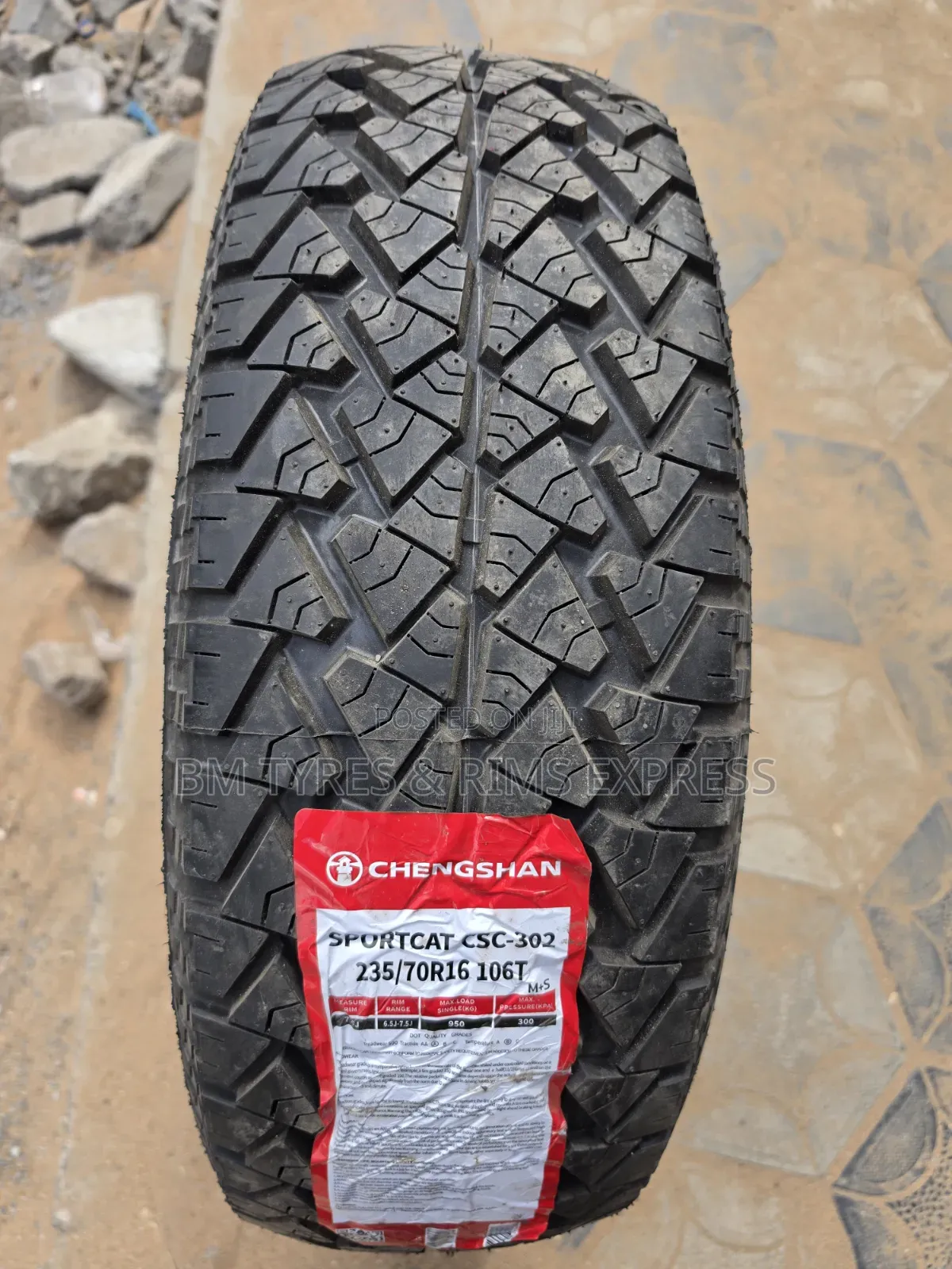 235 /70 R16 Chengshan Tires (All Terrain)