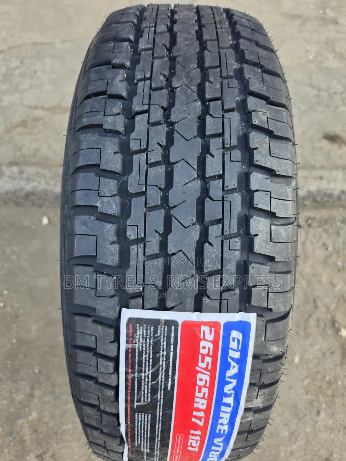 265 /65 R17 Vinmax Tires (All Terrain)