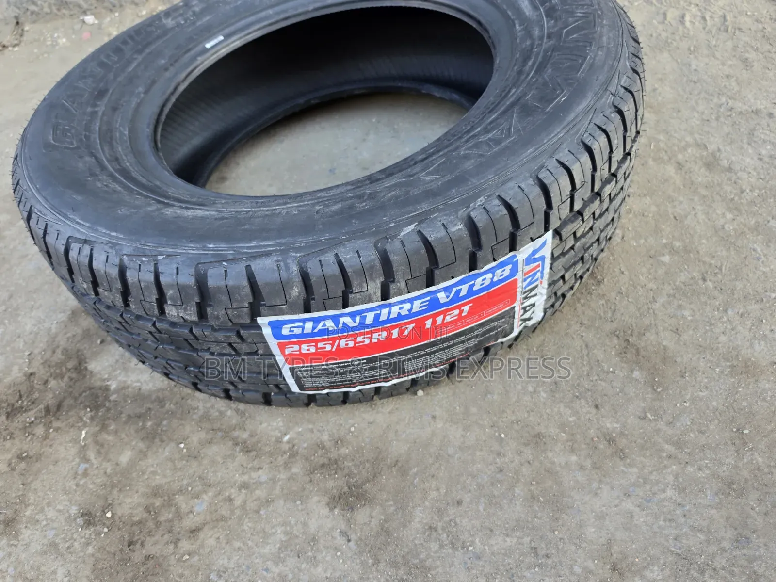 265 /65 R17 Vinmax Tires (All Terrain)
