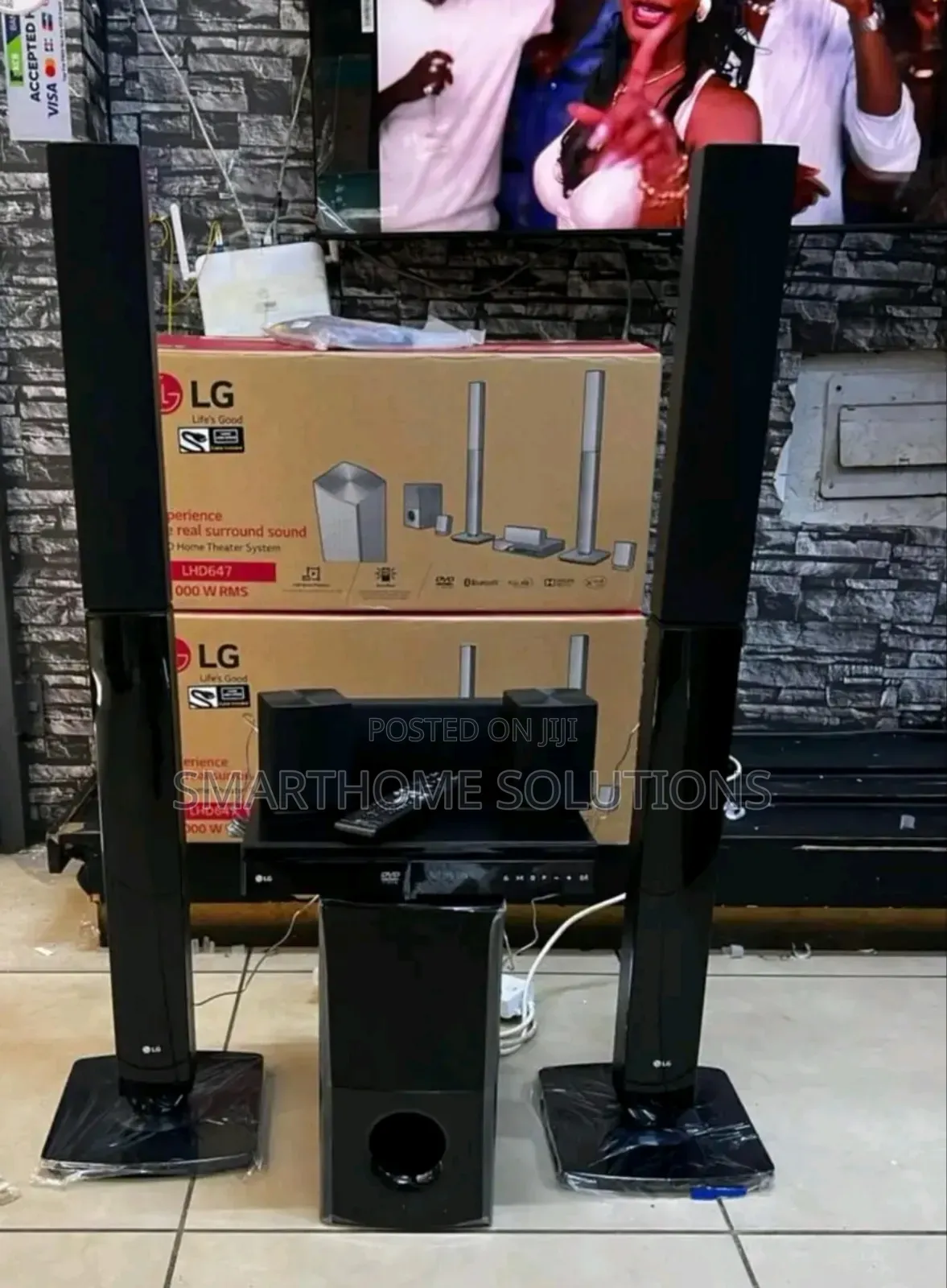 LG Lhd657 Home Theater | 1000W | 5.1ch |Wireless Bluetooth Audio