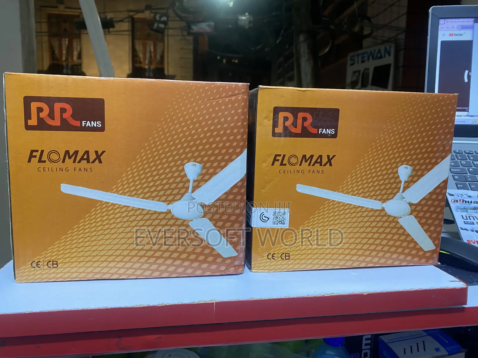 RR Flomax 56-Inch High-Speed Ceiling Fan