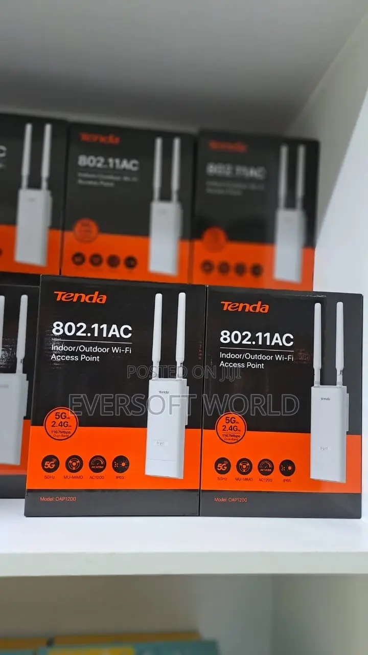 Wi-Fi Access Point Tenda OAP1200 AC1200 Dual-Band Indoor/Outdoor