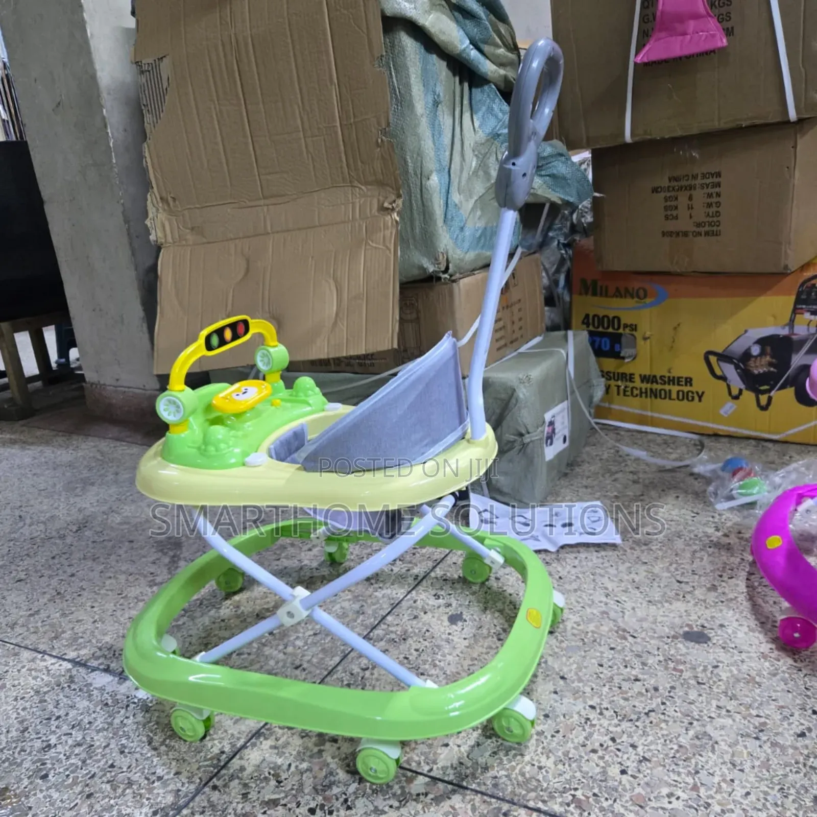 Baby Walker With Handle