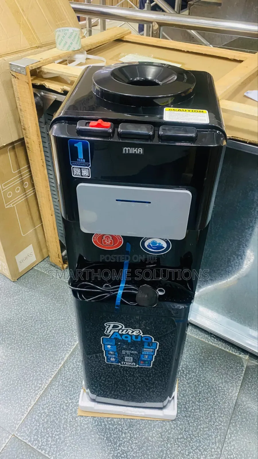 Mika 3taps Dispenser Hot,cold and Normal and Electric Cooling