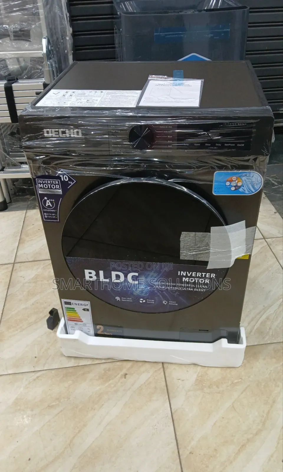 Decho 10kg Front Load Washing Machine