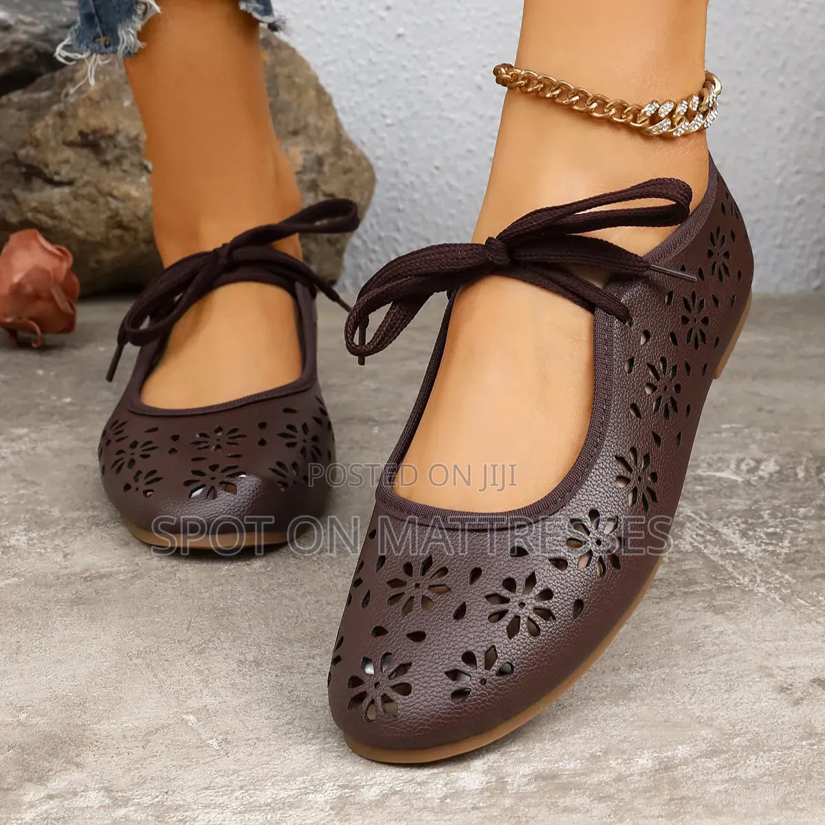 Unique Breathable Laced-Up Shoes for Ladies. Sizes 36-42. We Deliver!