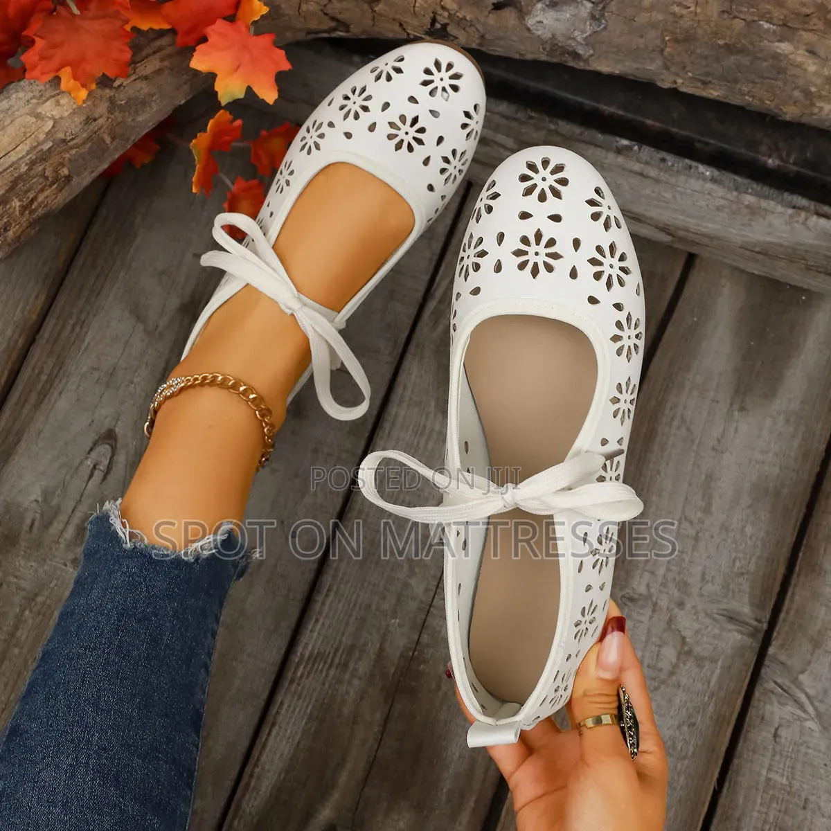 Unique Breathable Laced-Up Shoes for Ladies. Sizes 36-42. We Deliver!