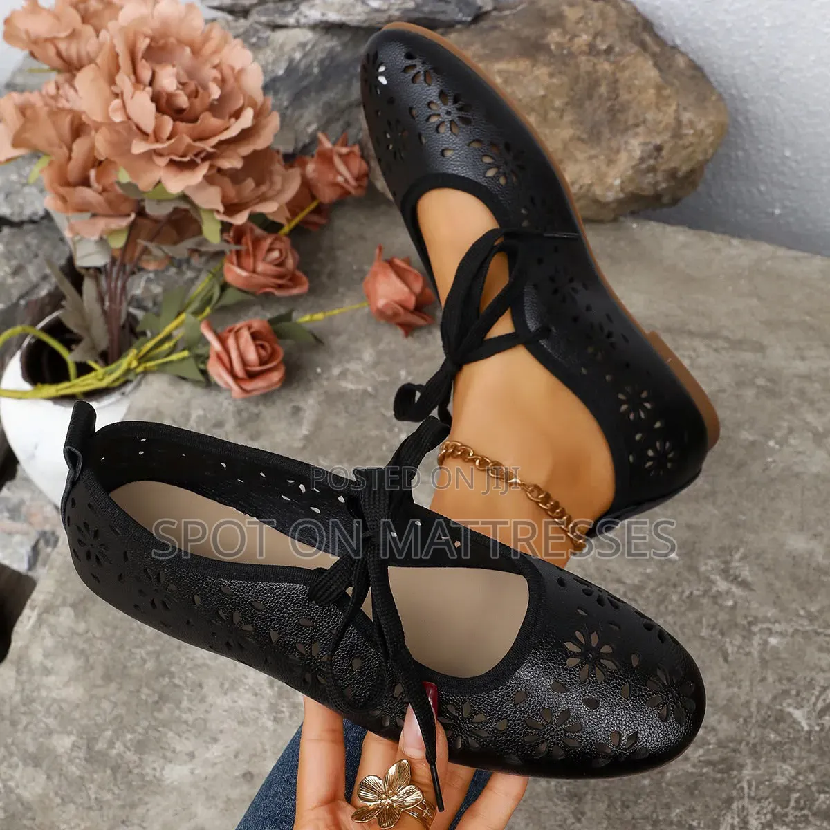 Unique Breathable Laced-Up Shoes for Ladies. Sizes 36-42. We Deliver!