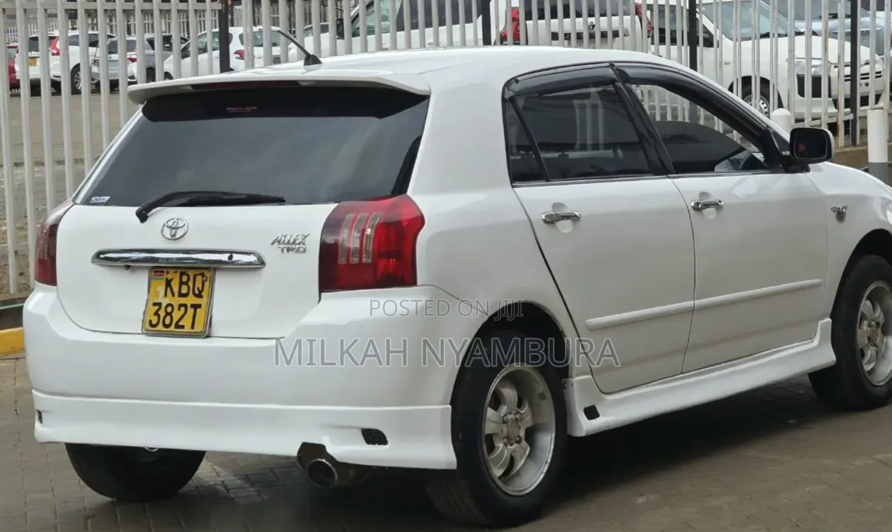 Toyota Allex 2004 White