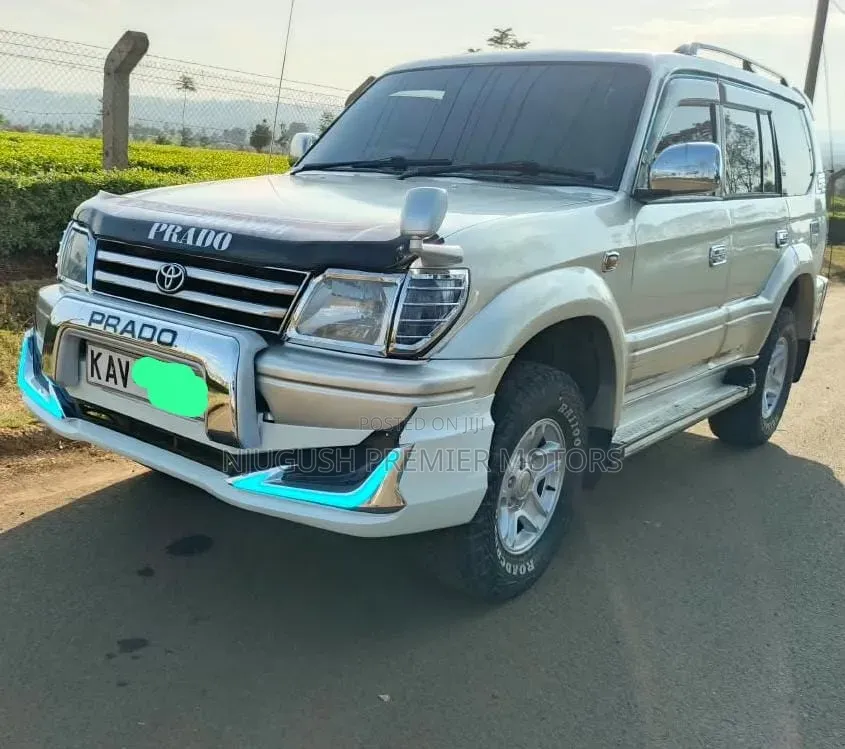 Toyota Land Cruiser Prado 2000 Silver