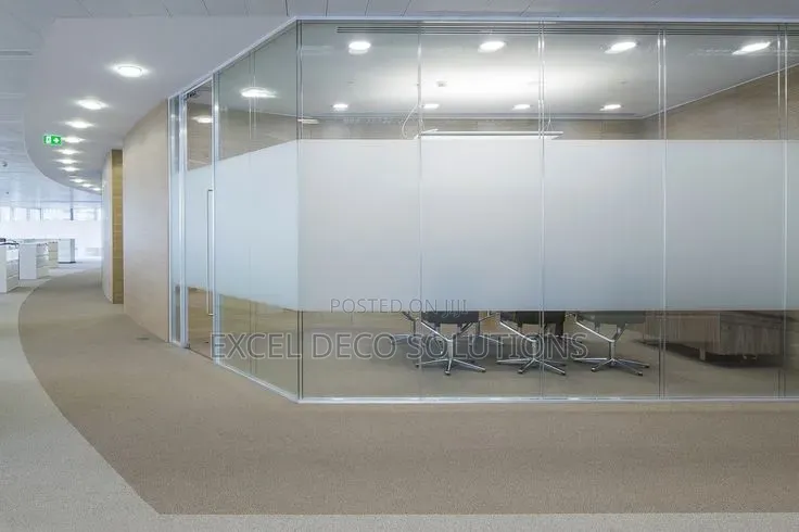 Frosted Film for Bathroom Glass Partitions