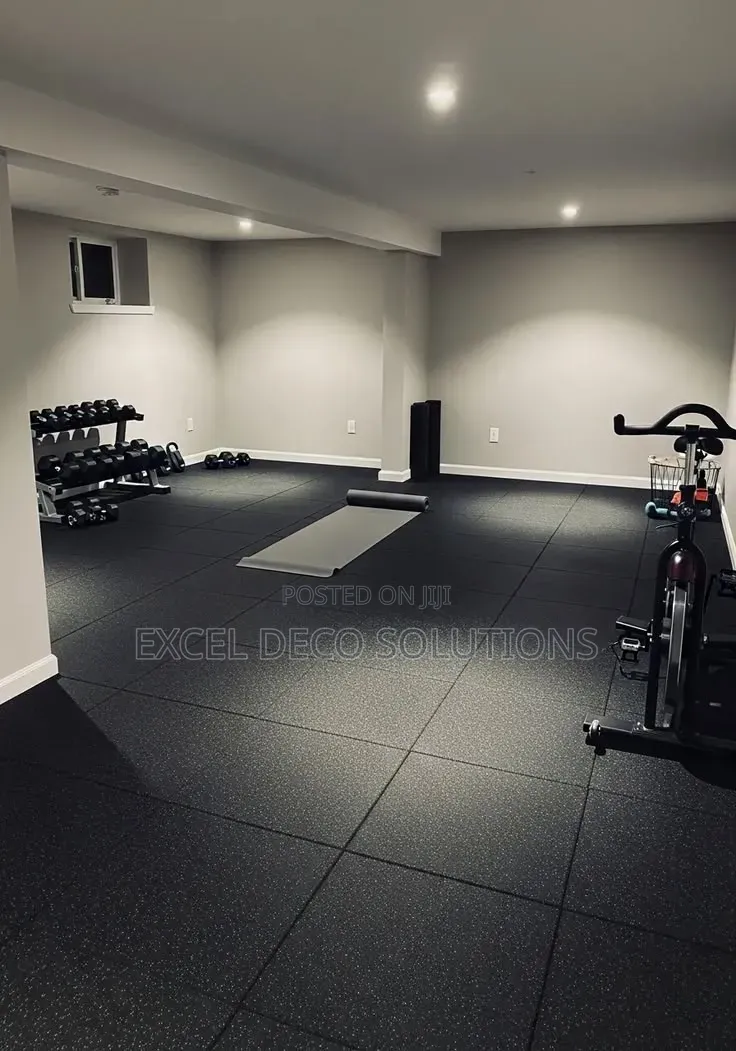 EPDM Gym Tiles 20mm for Weightlifting Floors