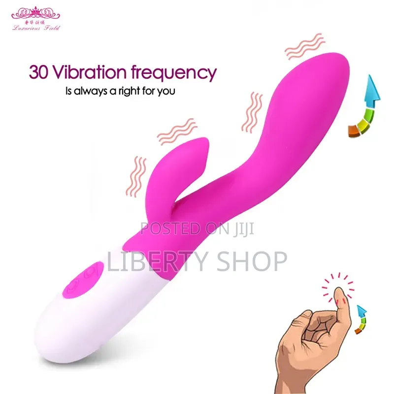 30 Modes Rabbit Vibrator – Dual Stimulation Rechargeable Adult Wellnes