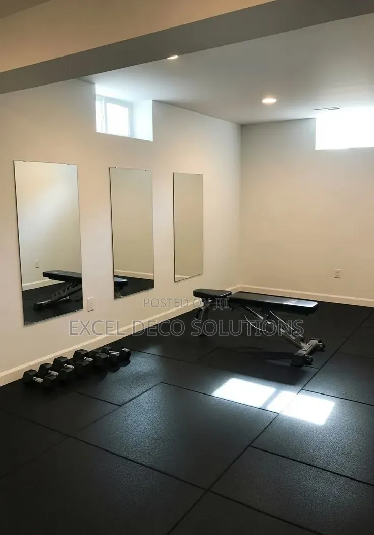 EPDM Gym Tiles 20mm for Weightlifting Floors