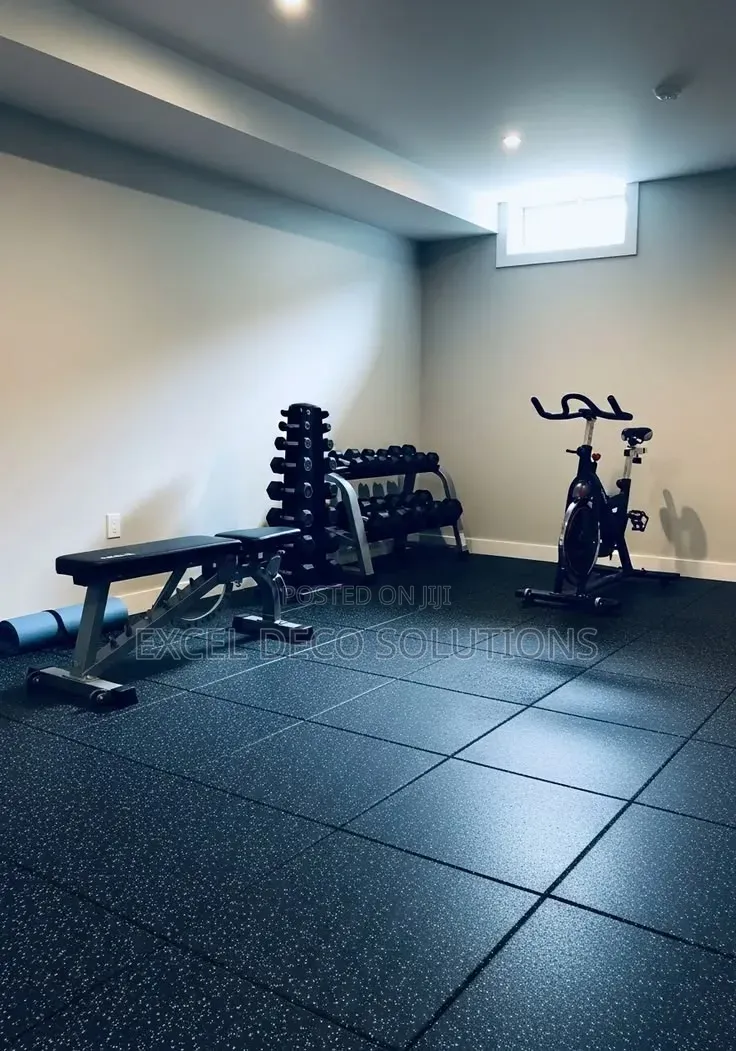 Heavy Duty EPDM Rubber Gym Flooring 20mm