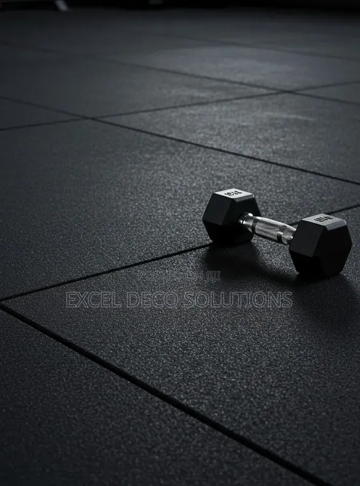 Interlocking EPDM Rubber Tiles for Gym Floors