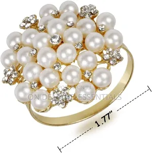 Napkin Ring Holder With Beads