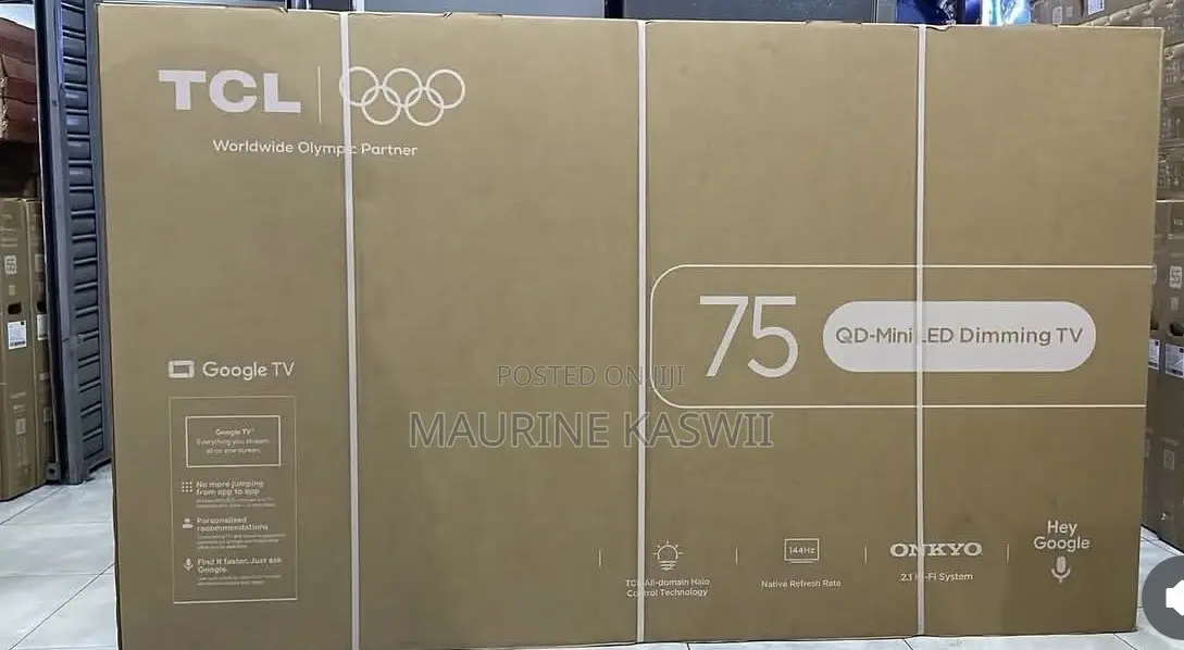 TCL P8L 75” QD -Miniled DISPLAY 4k Uhd(2026