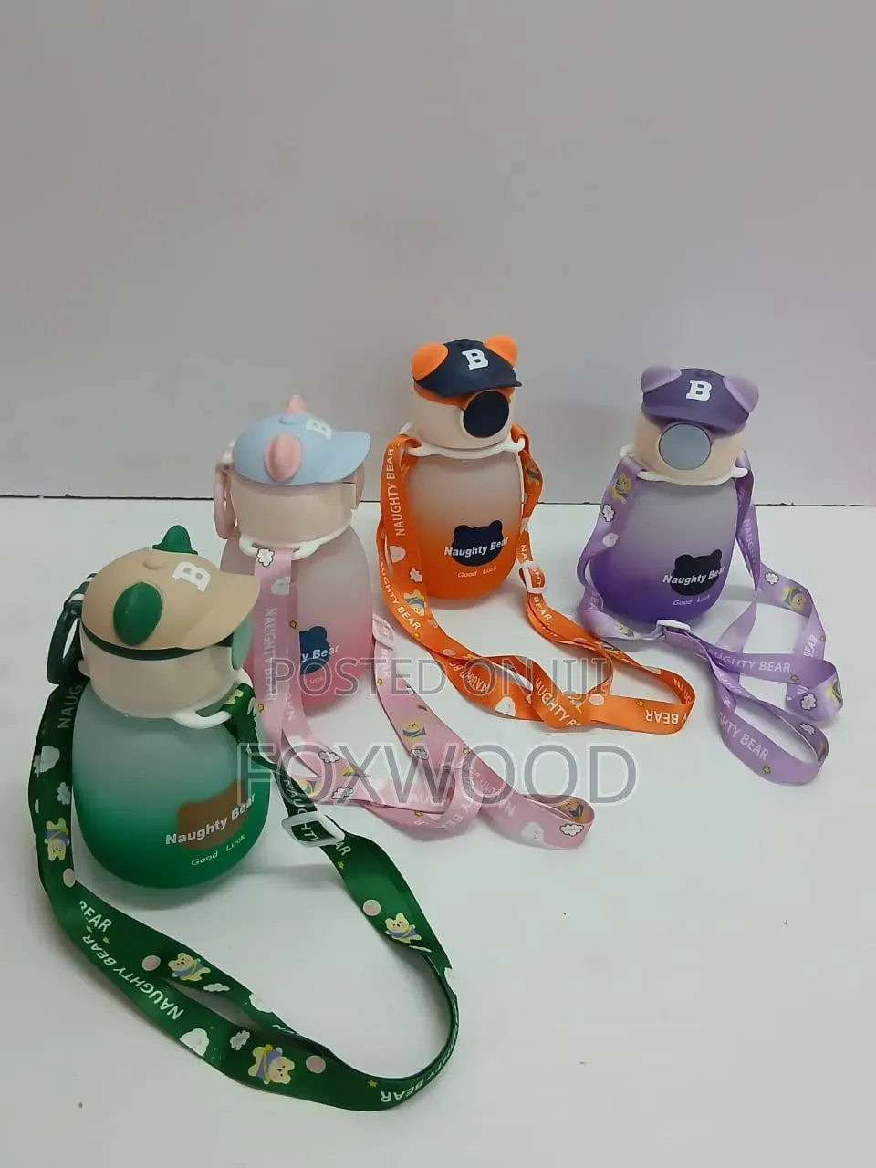 Kids Naughty Bear Water Bottle