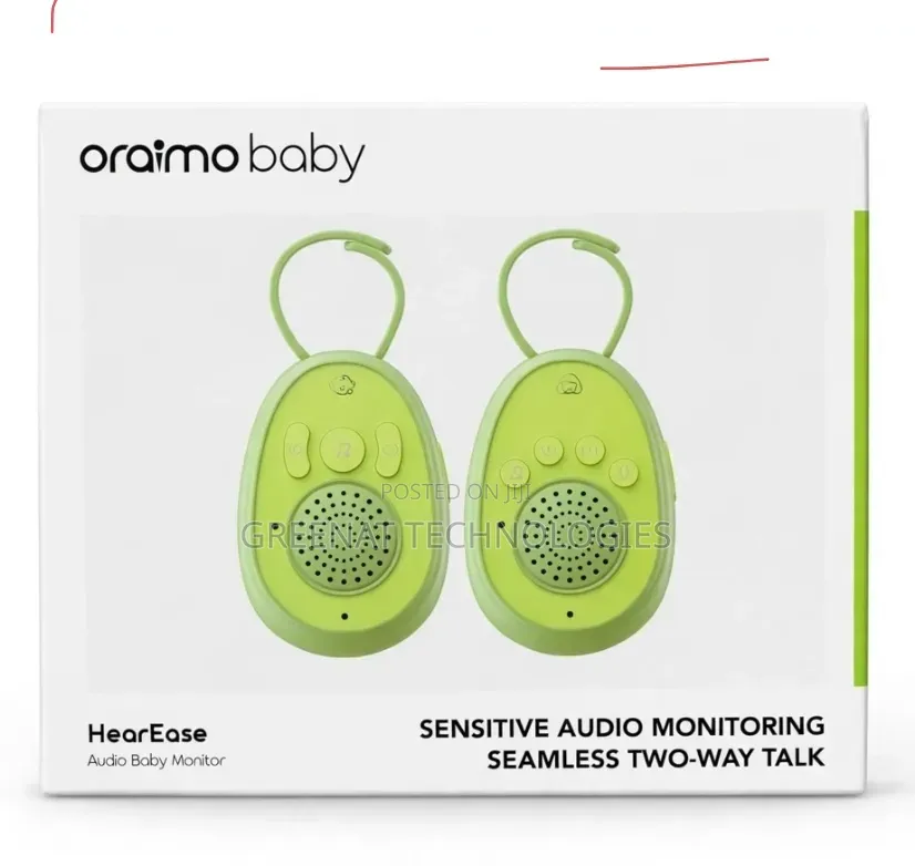 Oraimo HearEase Audio Baby Monitor Encrypted Two Way Talk