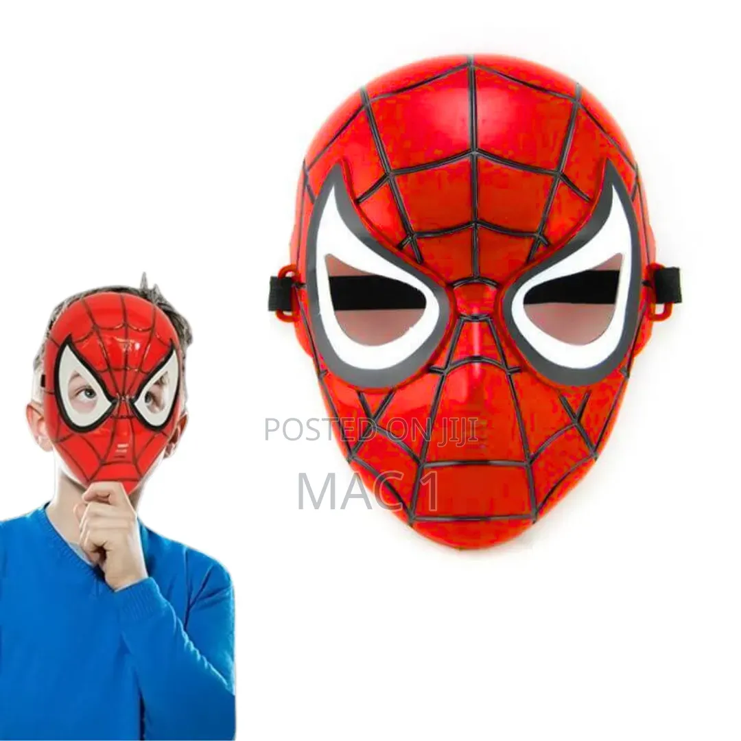 LED Spider-Man Mask for Halloween, Parties and Dress-Up