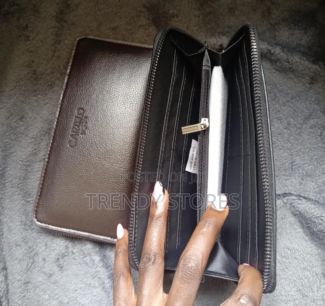 Long Leather Wallet