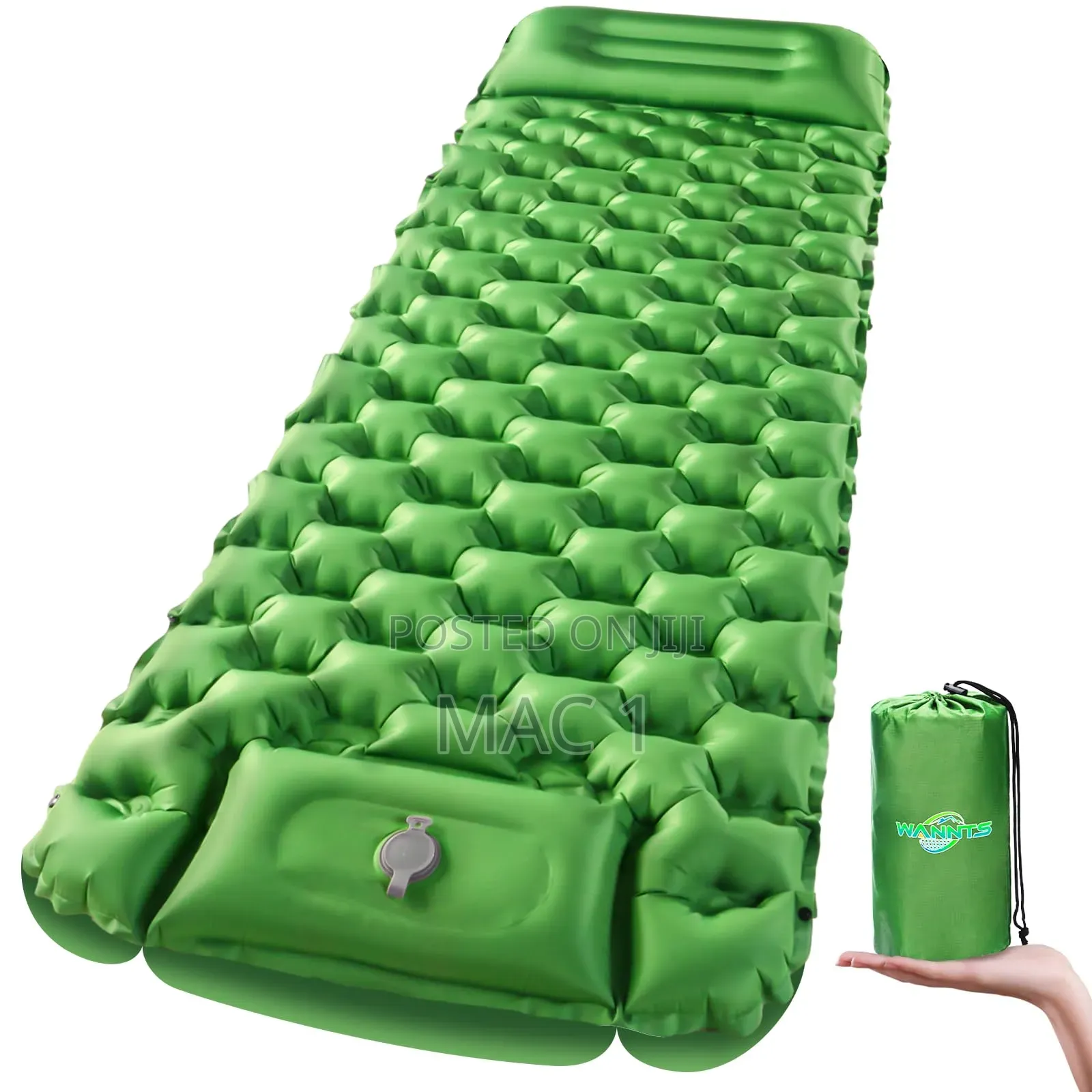 Compact Lightweight Sleeping Mat / Air Bed for Camping & Backpacking