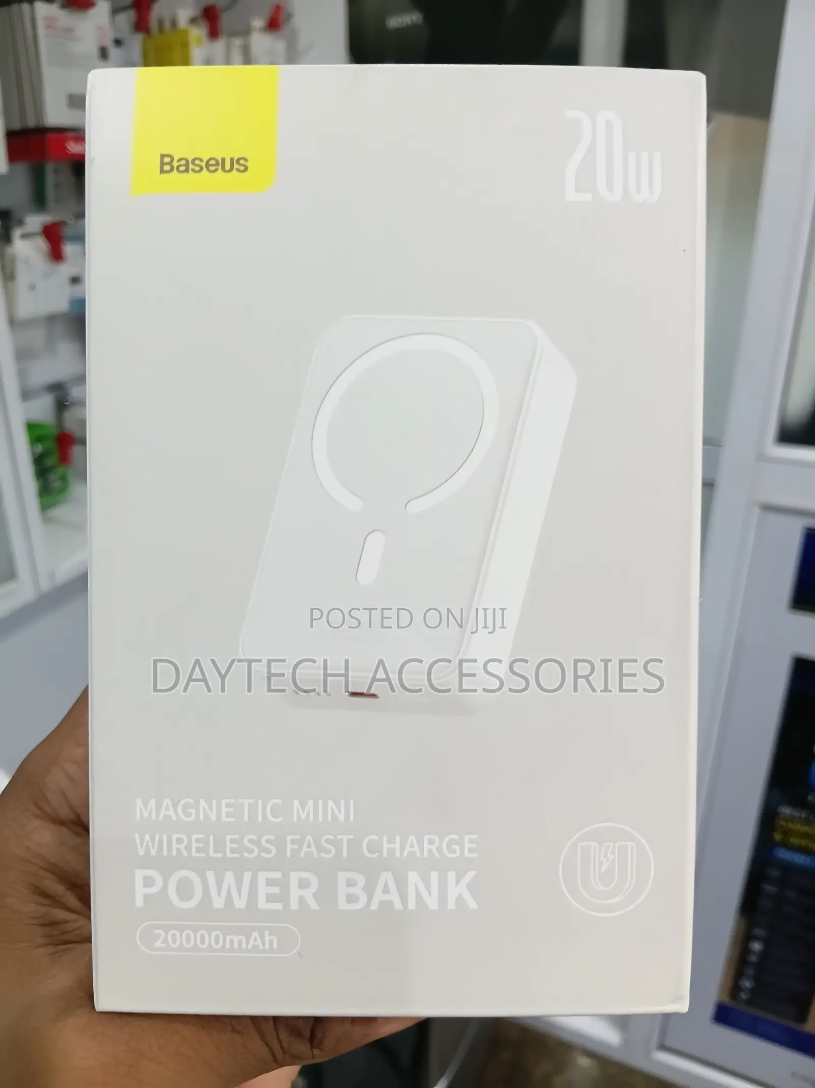 Baseus 20W 20000mAh Magnetic Mini Wireless Power Bank.