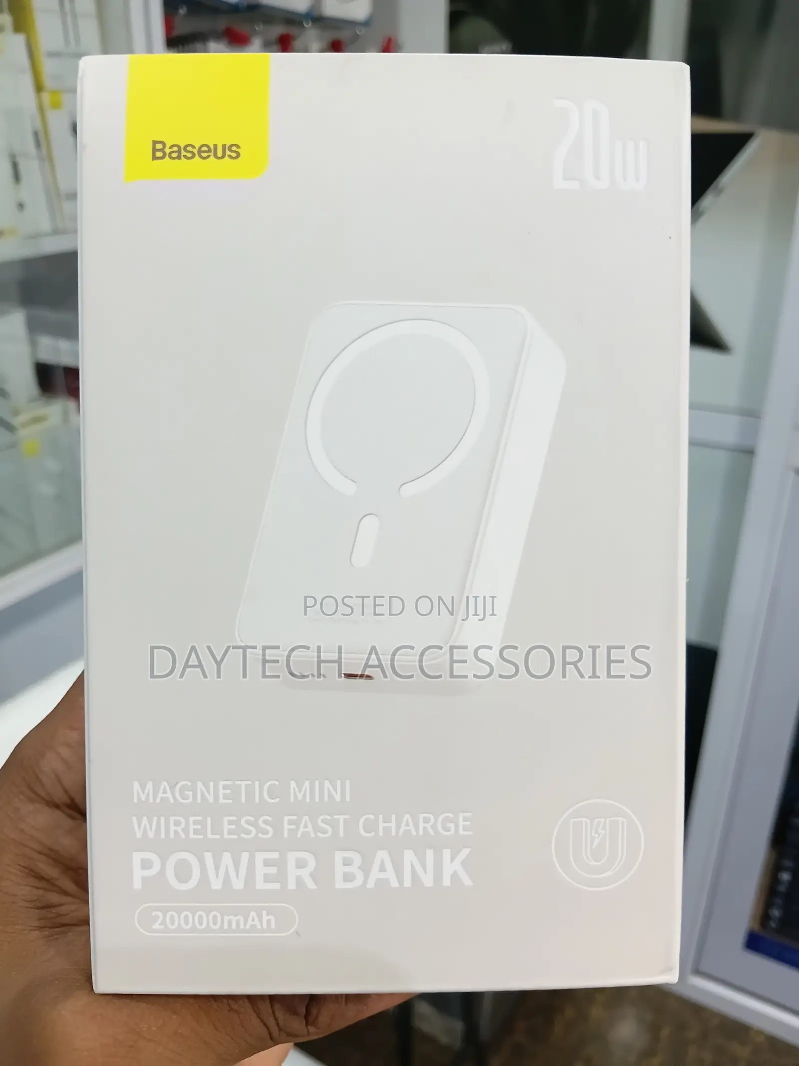 Baseus 20W 20000mAh Magnetic Mini Wireless Power Bank.