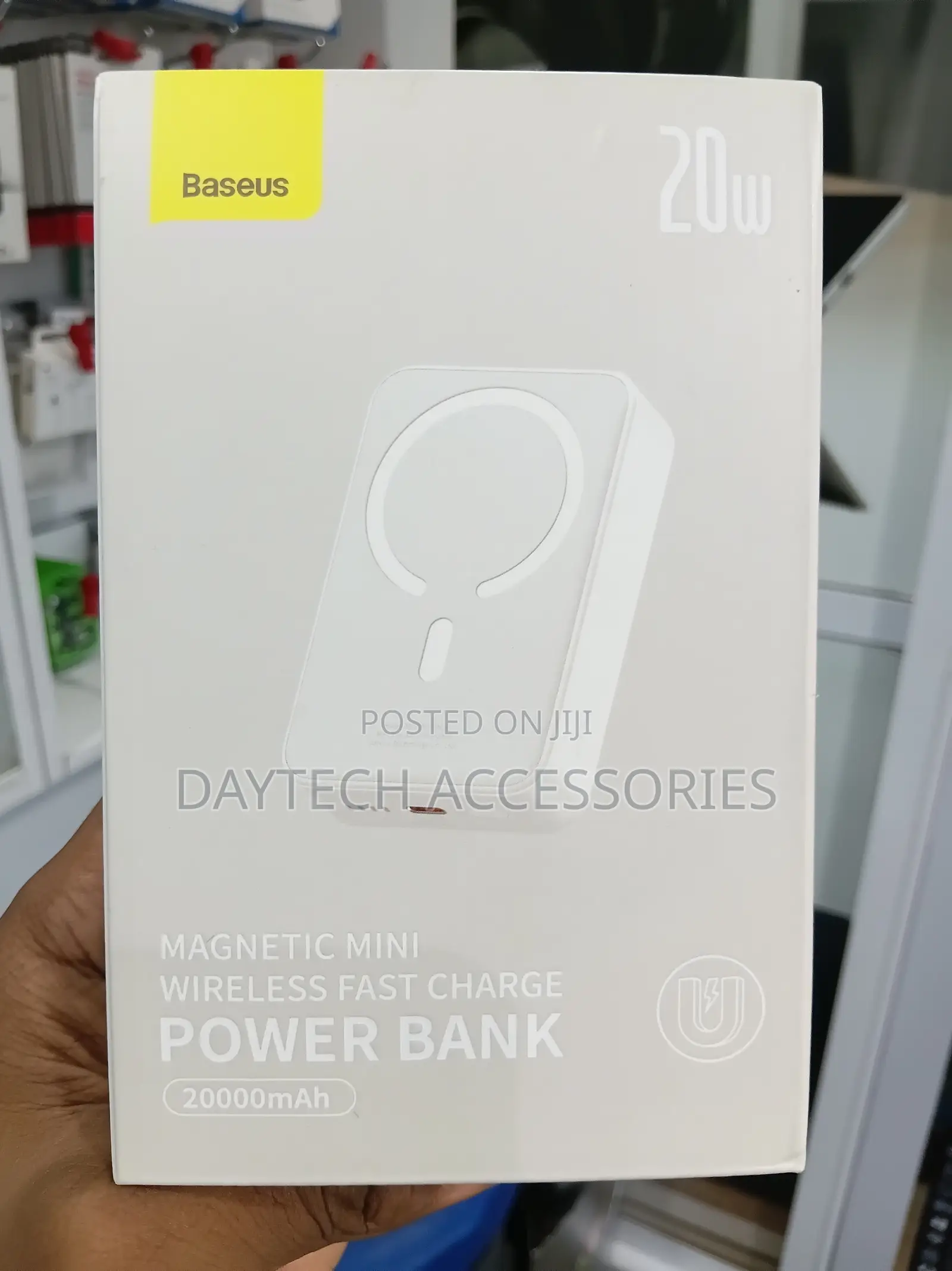 Baseus 20W 20000mAh Magnetic Mini Wireless Power Bank.