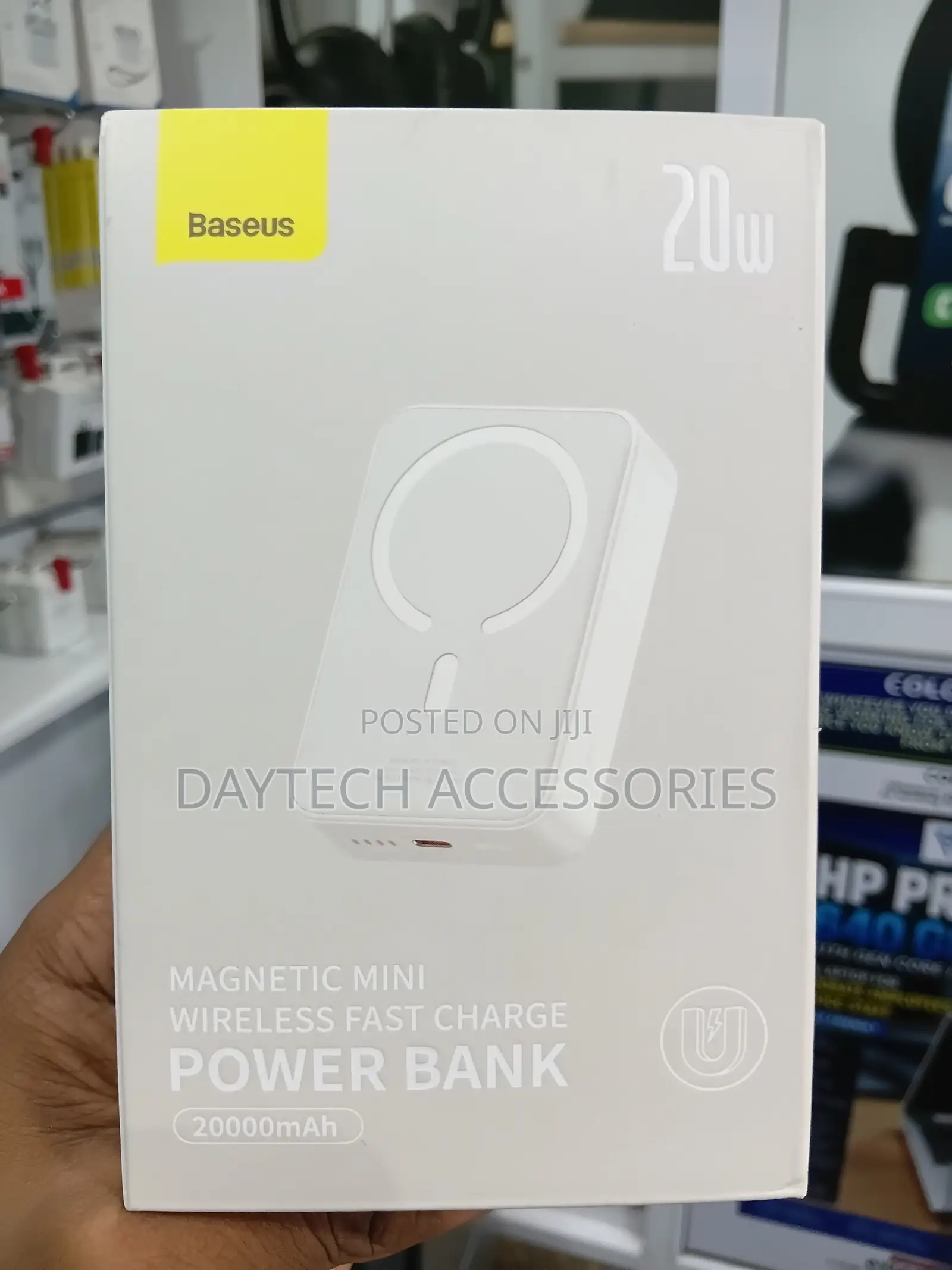 Baseus Magnetic Mini Wireless Power Bank for MagSafe 20,000mAh 20W.
