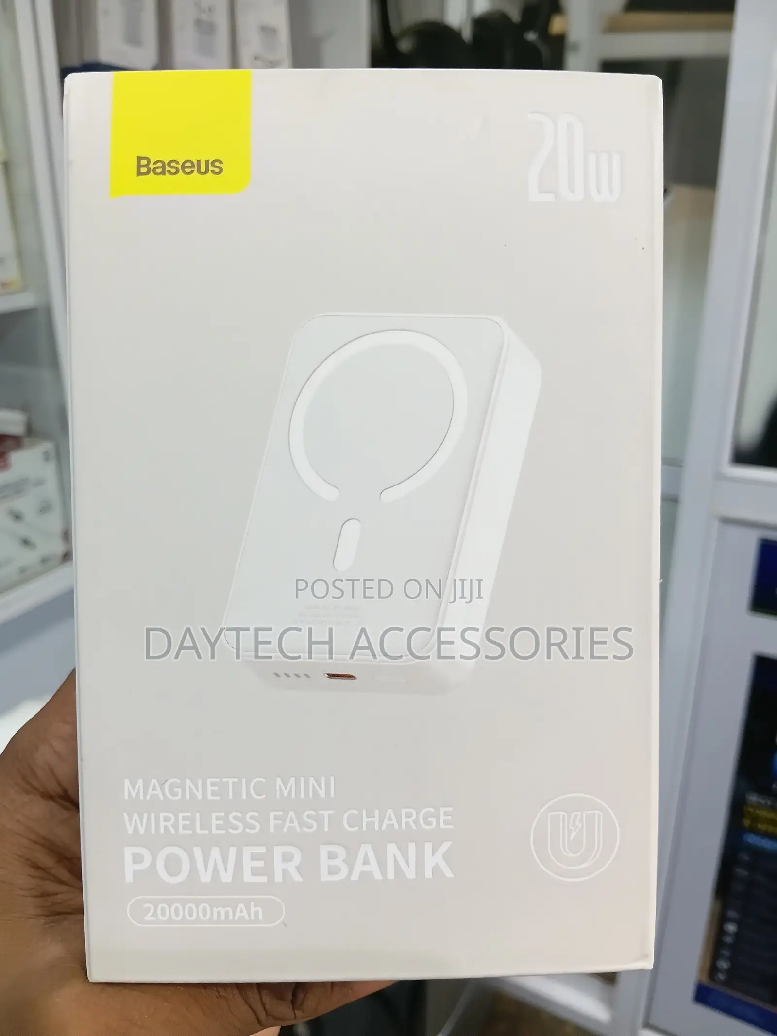 Baseus Magnetic Mini Wireless Power Bank for MagSafe 20,000mAh 20W.