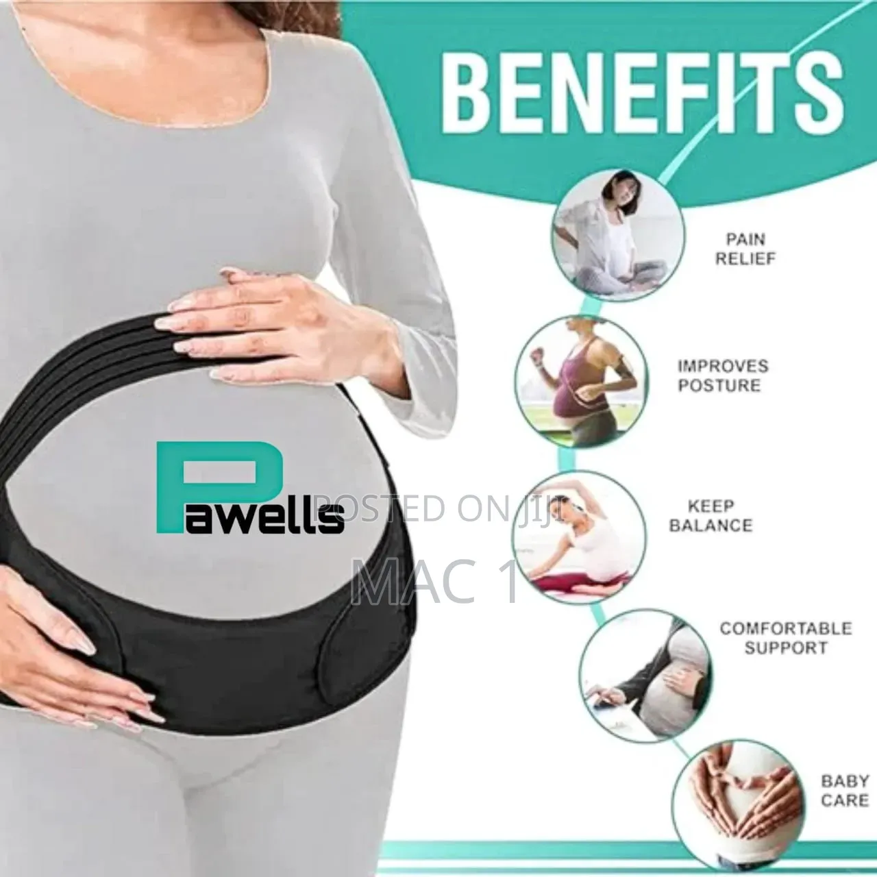 Pregnancy Back Support Belt for Expectant Mothers