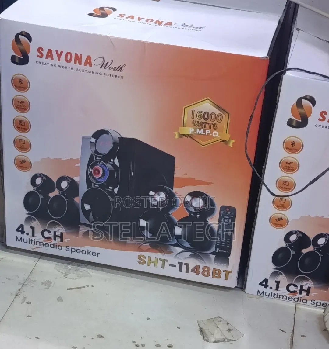 16000 Watts 4.1CH Sayona SHT-1148BT / SHT-1149B