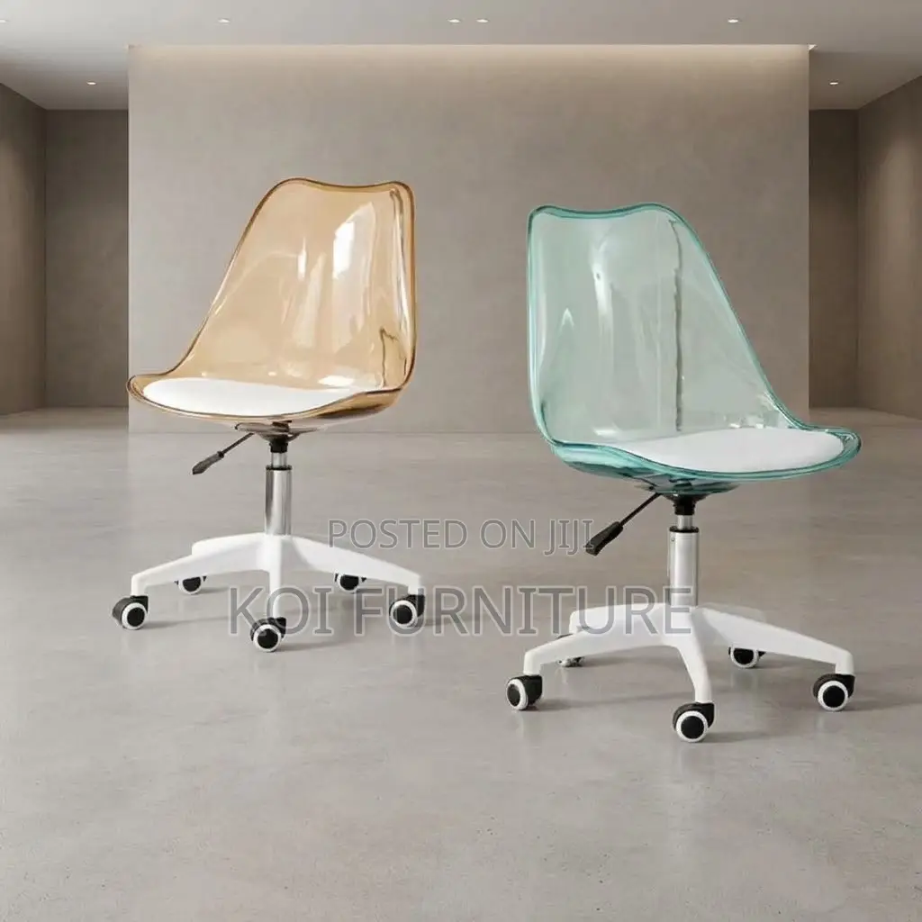 Home Chairs; Clear Backrest Mid Clerical Home Seat
