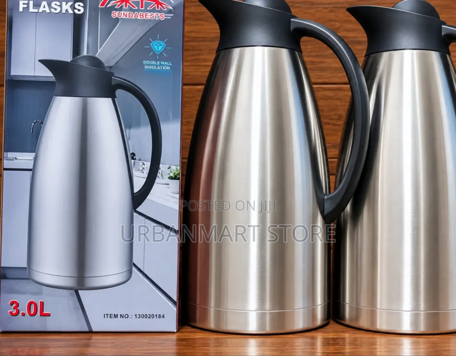 3 Litres Sundabest Flask for Hot Beverages