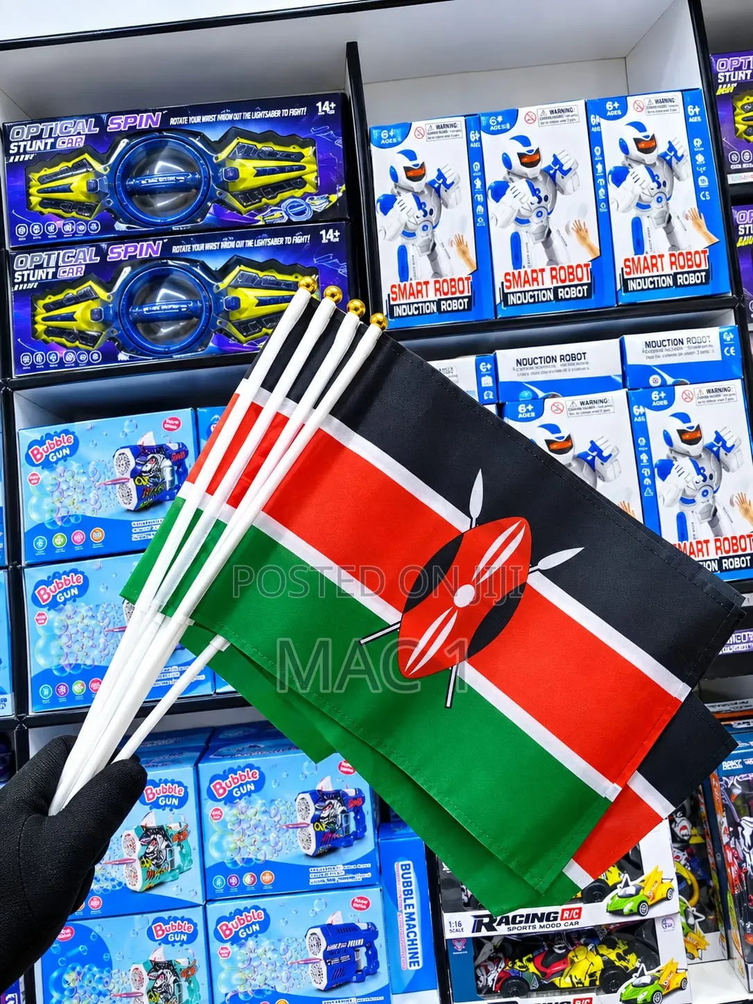 Small Kenyan Flag Dozen