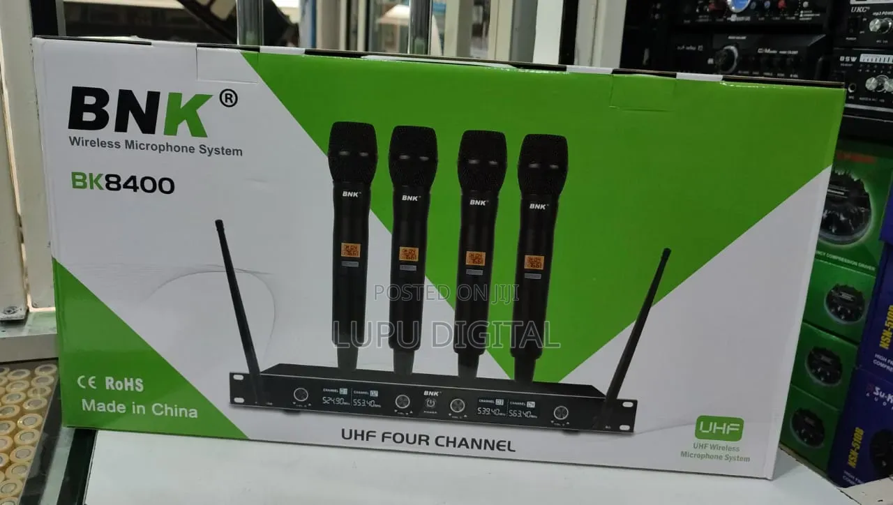 BNK UHF Four Channel Microphone
